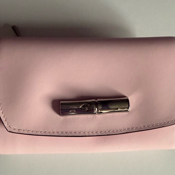 Longchamp Blush Pink Wallet with Metallic Detail - Picture 1 of 5